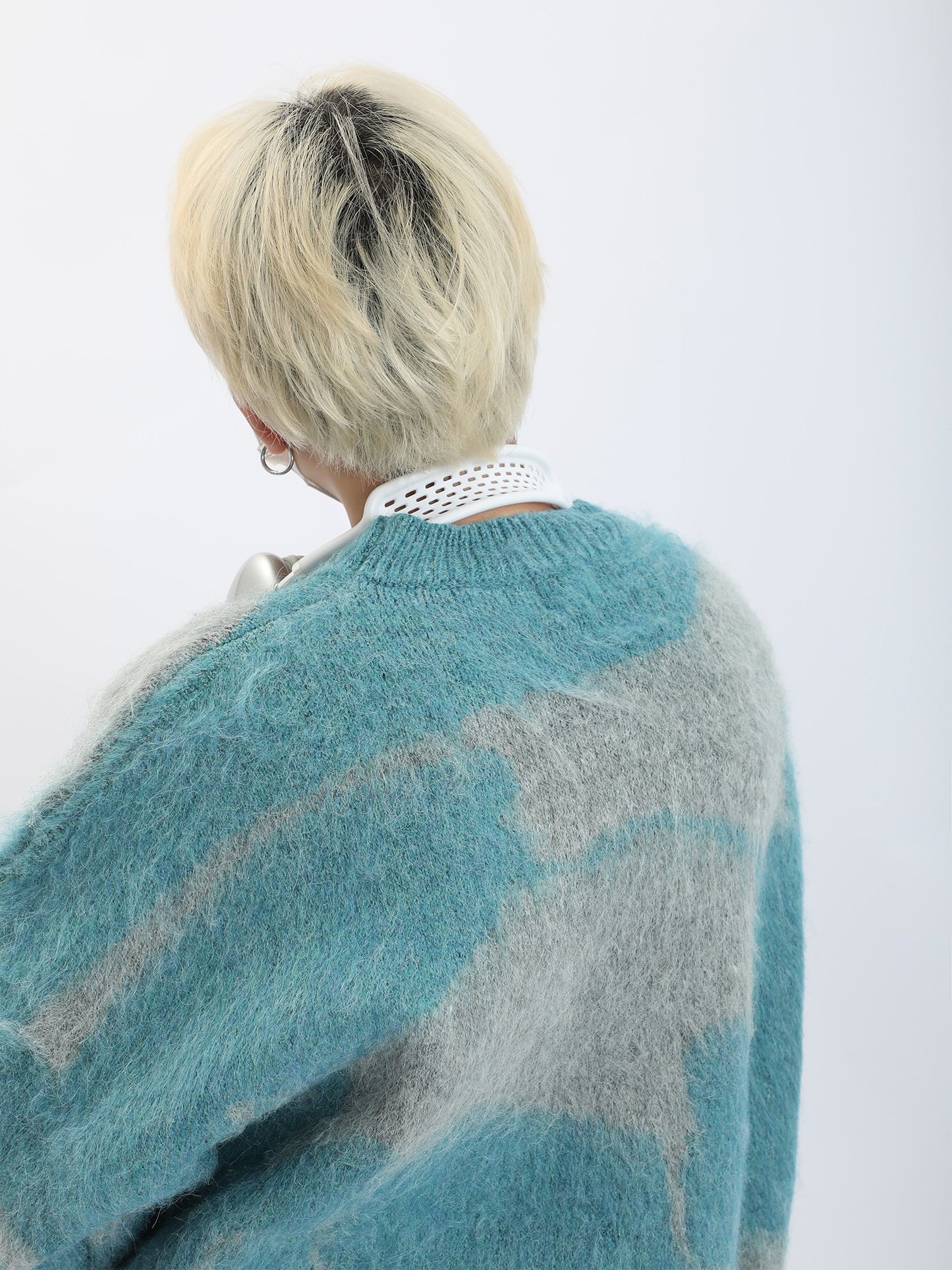 Flowing Forms Mohair Blend Sweater