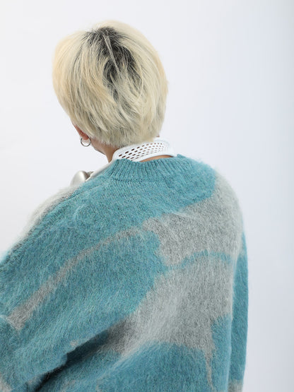 Flowing Forms Mohair Blend Sweater