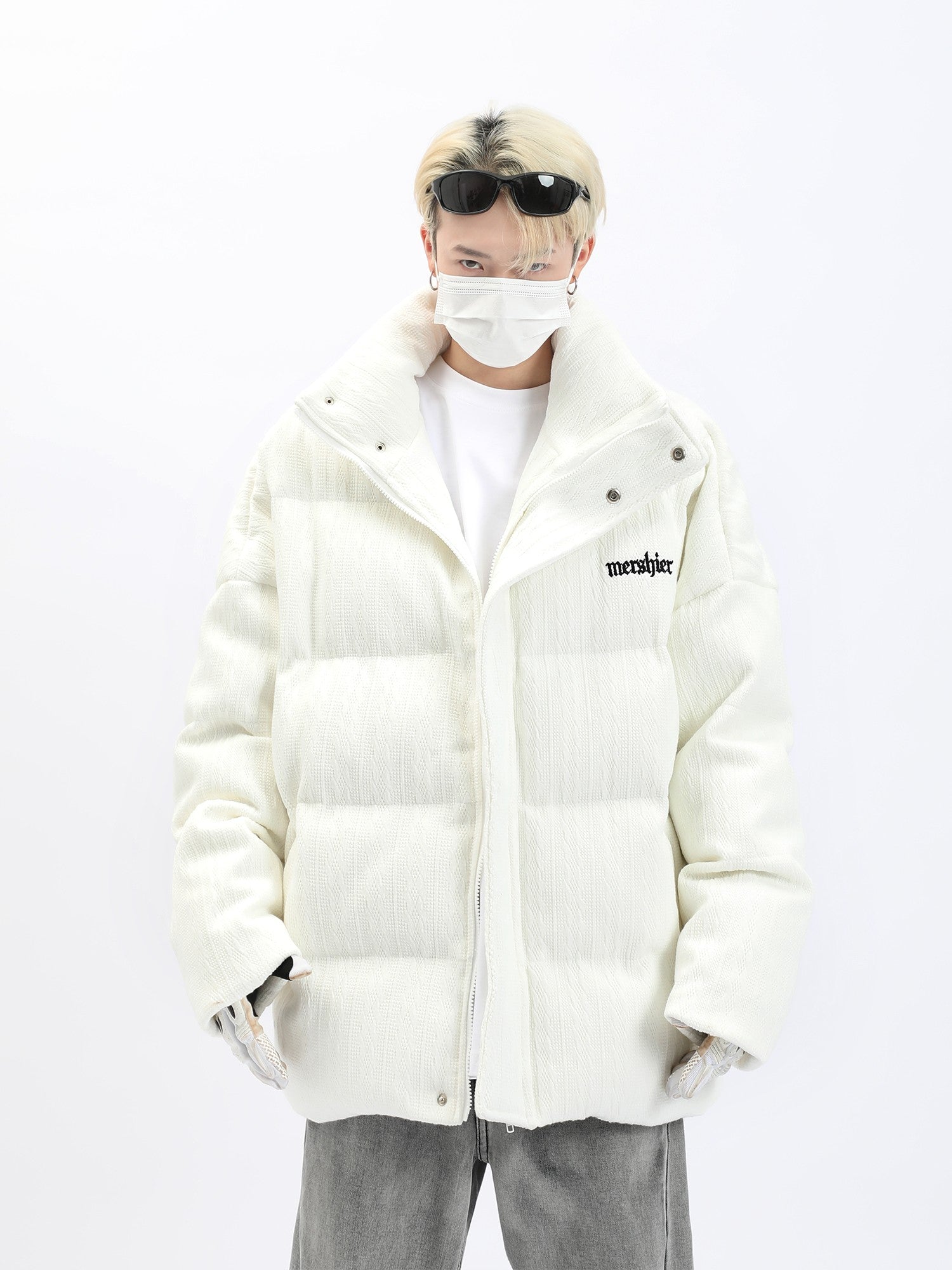 Streetwear Knitwave Puffer Jacket