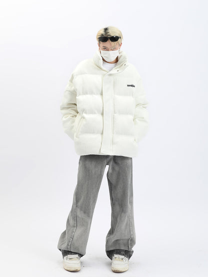 Streetwear Knitwave Puffer Jacket