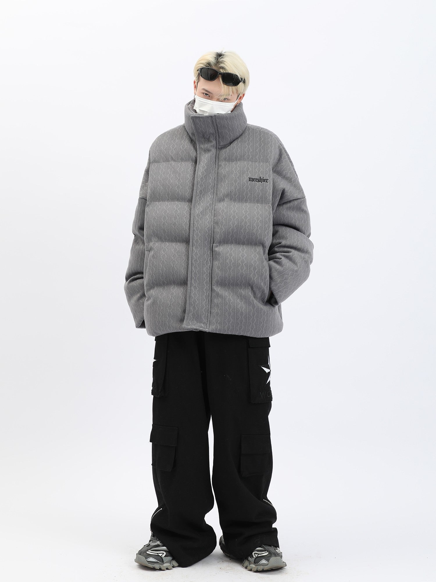 Streetwear Knitwave Puffer Jacket