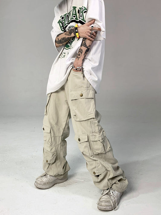 Multi Pocket Cargo Pants