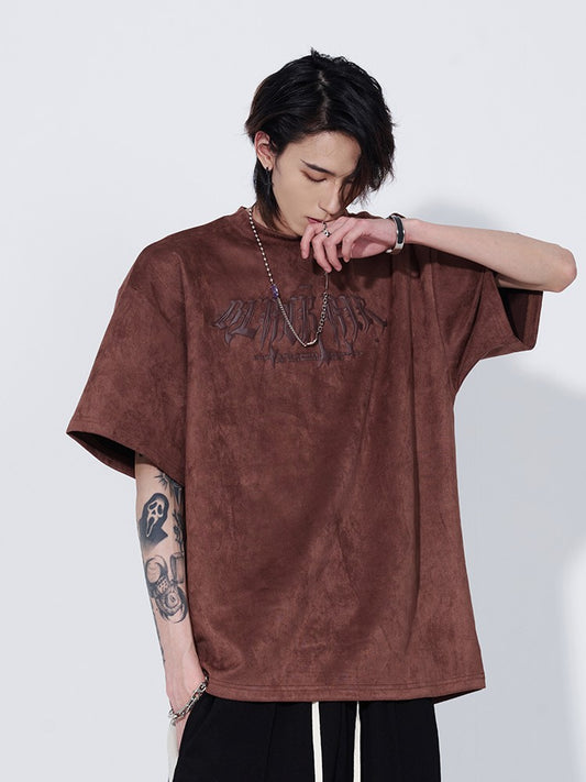 Sun Faux Suede T-Shirt