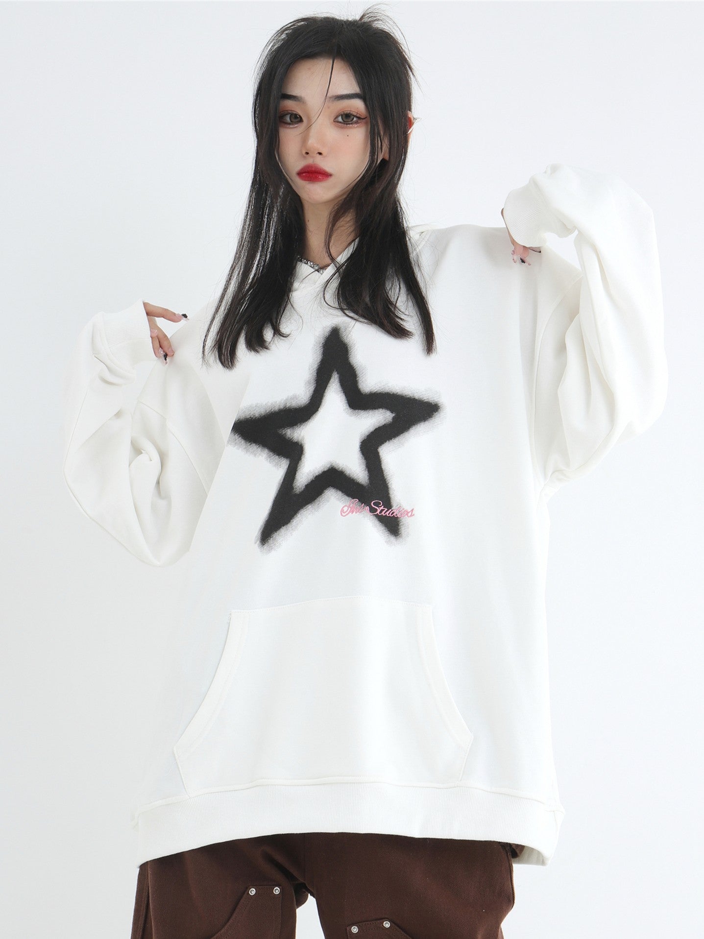 Star Graffiti Hoodie