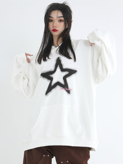 Star Graffiti Hoodie