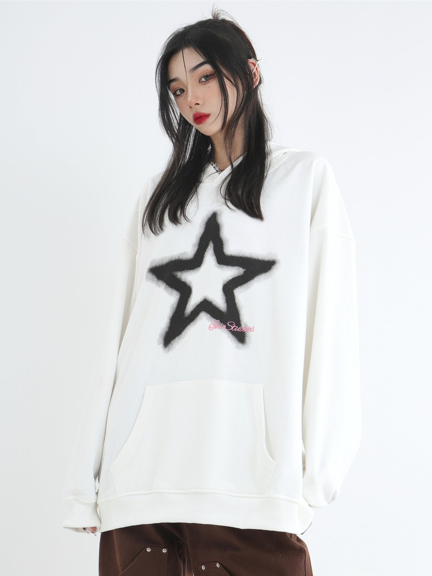 Star Graffiti Hoodie