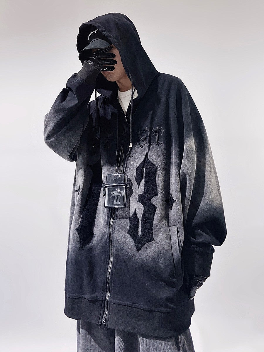 Thirteen Oversized Gradient Hoodie