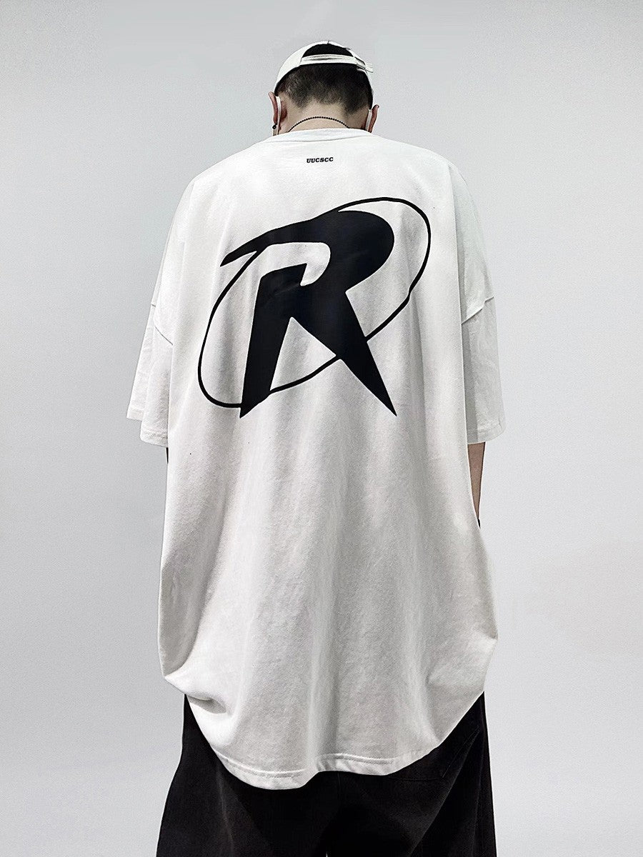 R Oversized Graphic T-Shirt