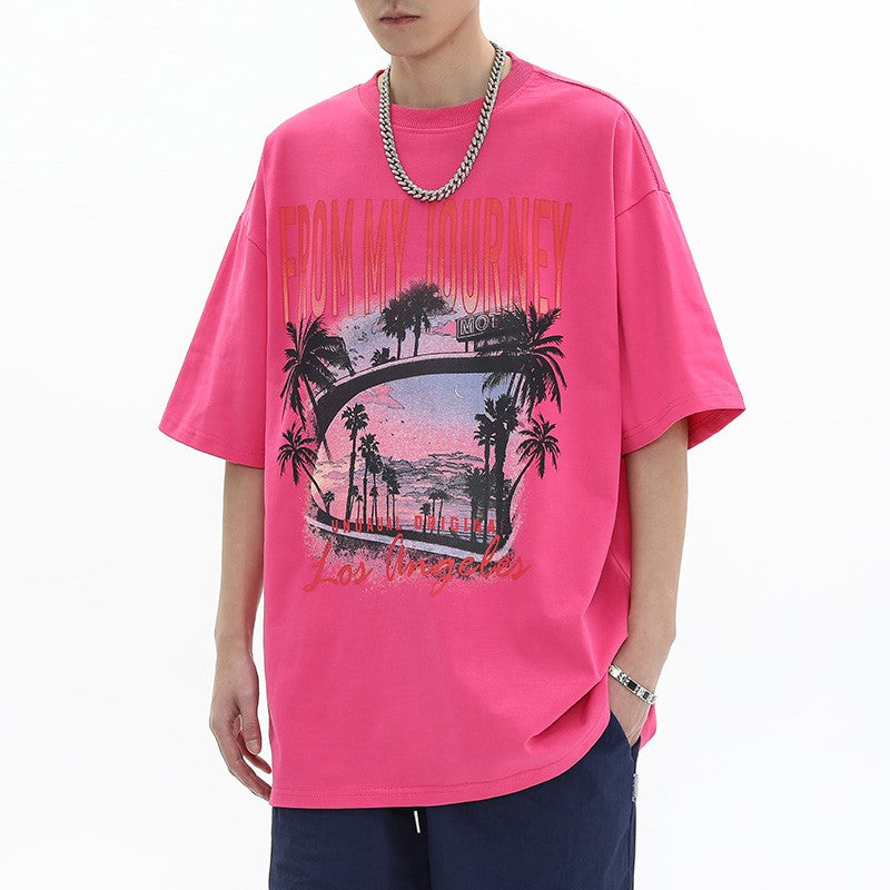 Los Angeles Motel Graphic T-Shirt