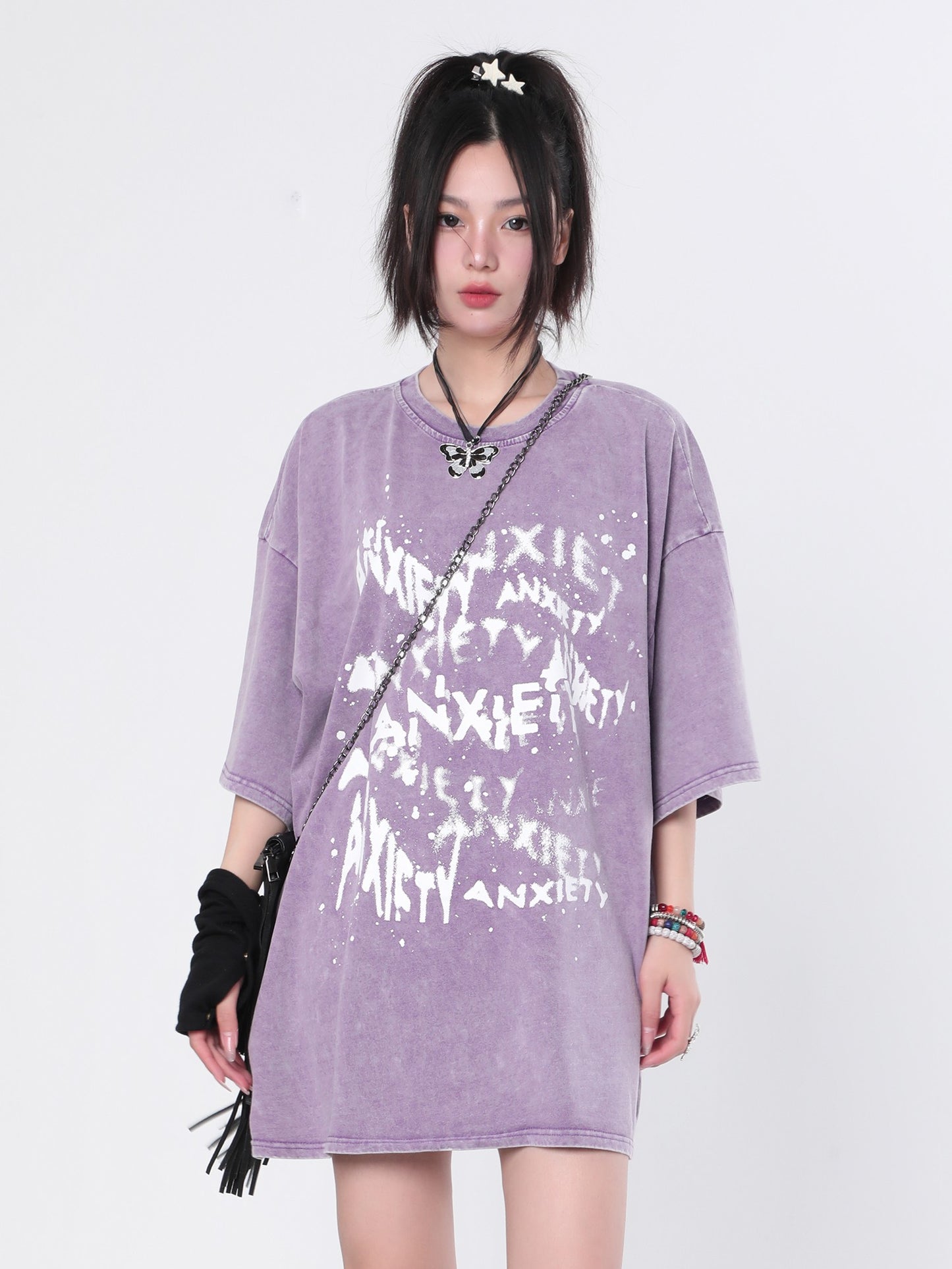 Anxiety Graffiti Vintage Washed T-Shirt