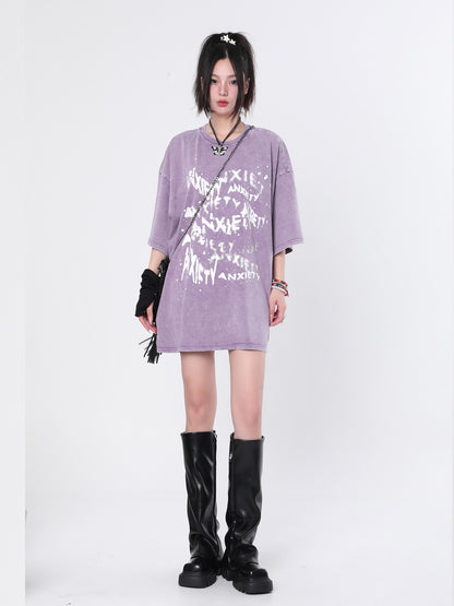 Anxiety Graffiti Vintage Washed T-Shirt