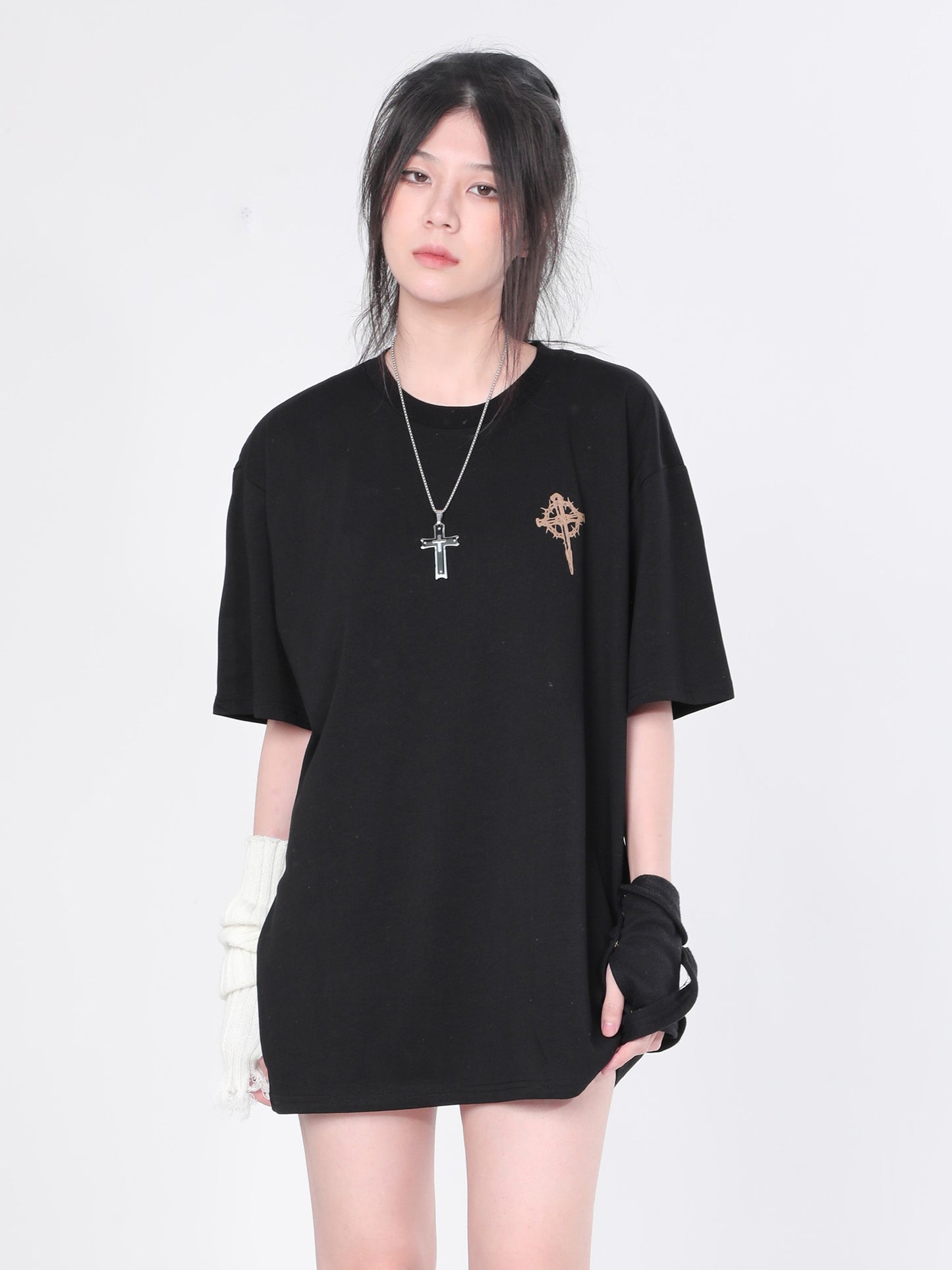 Angel Graffiti Graphic T-Shirt