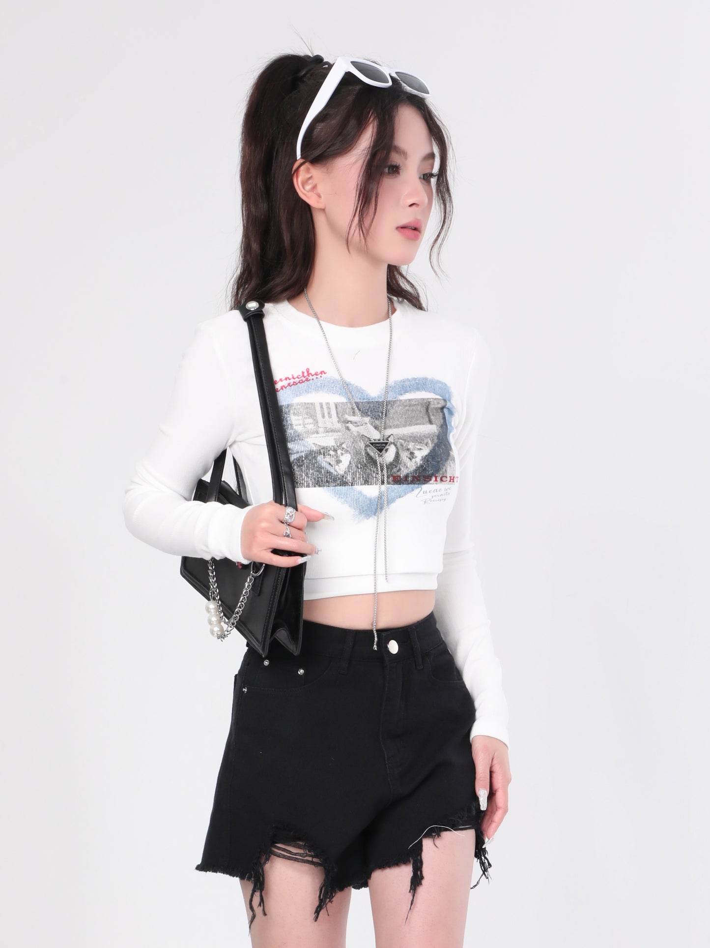 Shiba Love Long Sleeve Top