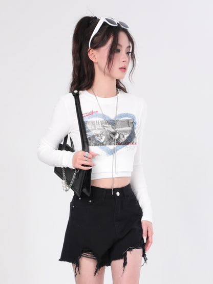 Shiba Love Long Sleeve Top