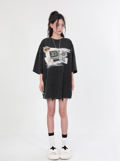 Retro PC Vintage Washed T-Shirt