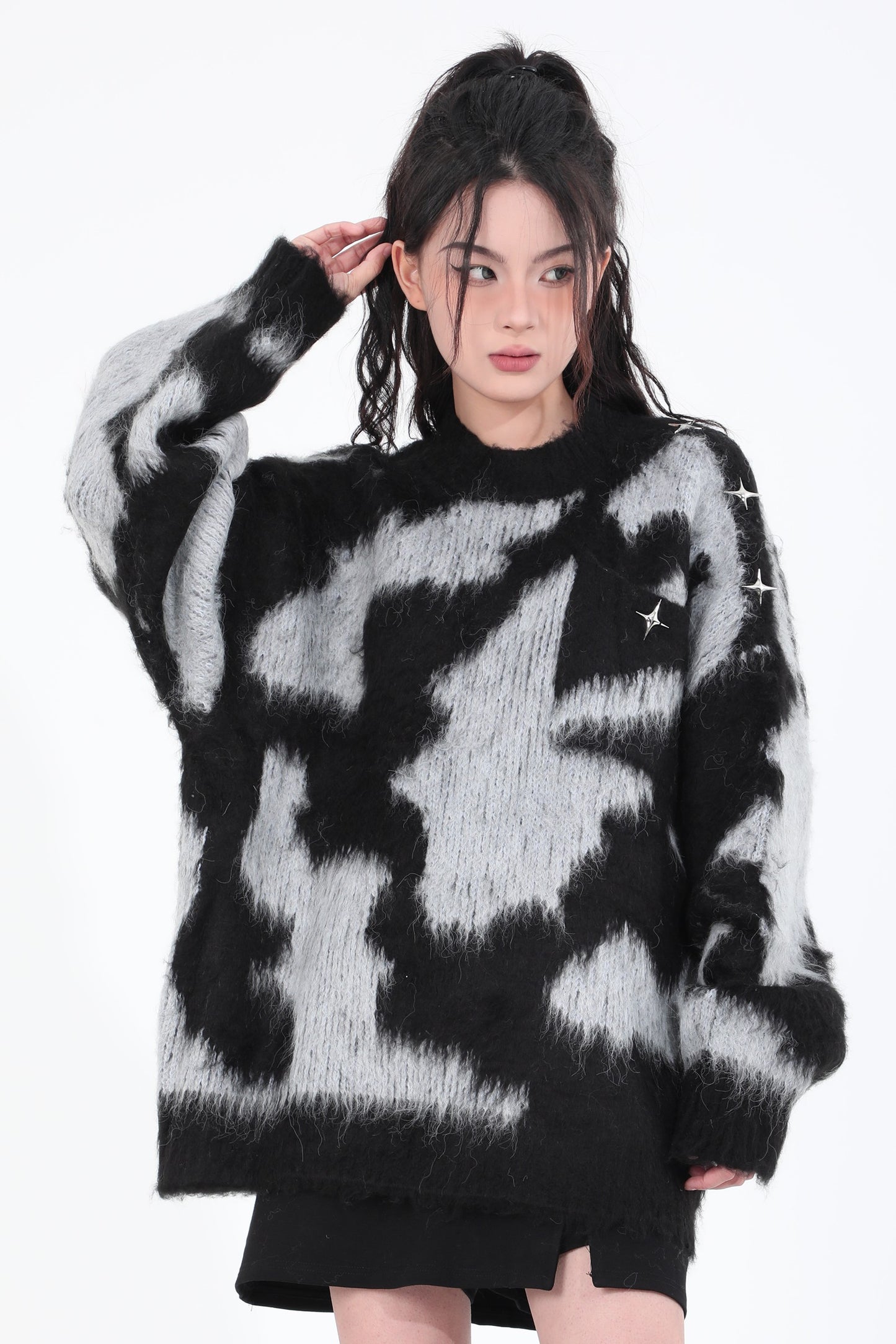 Cloud Mohair Blend Sweater