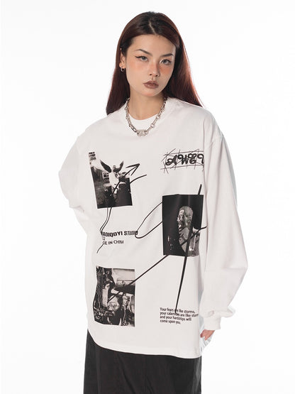 BW Graffiti Long Sleeve Top