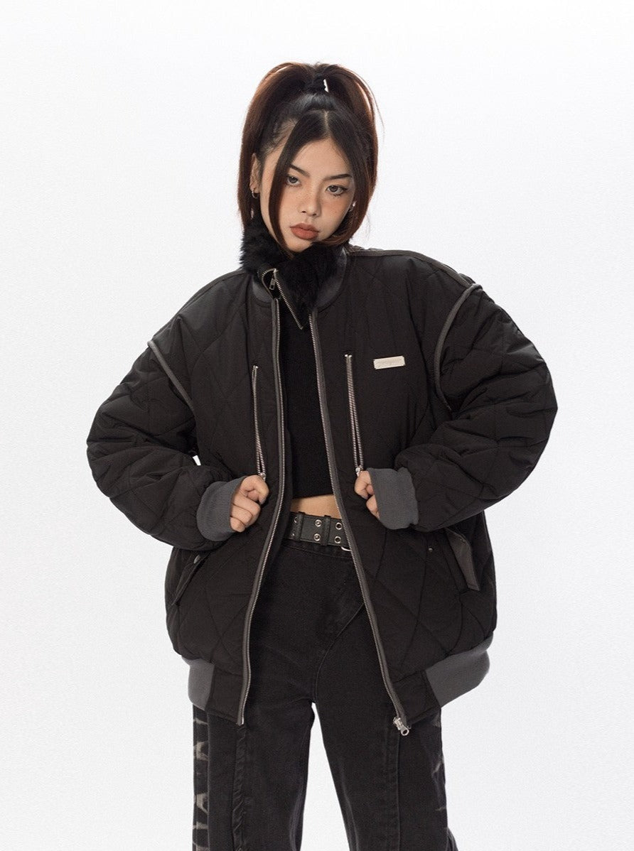 Diamond Quilted Jacket