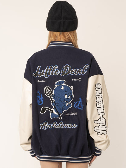 Little Devil Varsity Jacket