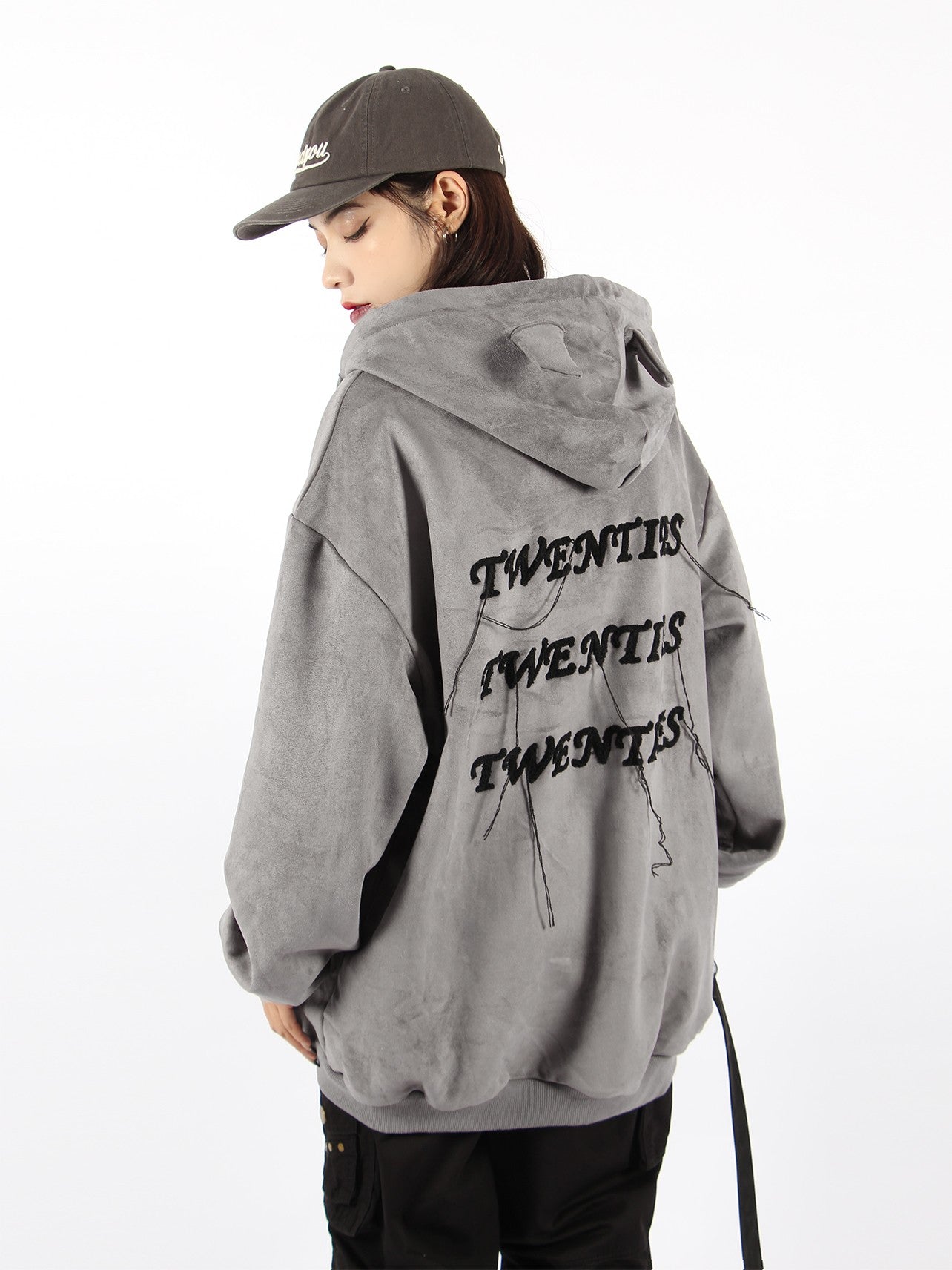 Twenties Devil Horn Zip Hoodie