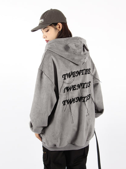 Twenties Devil Horn Zip Hoodie