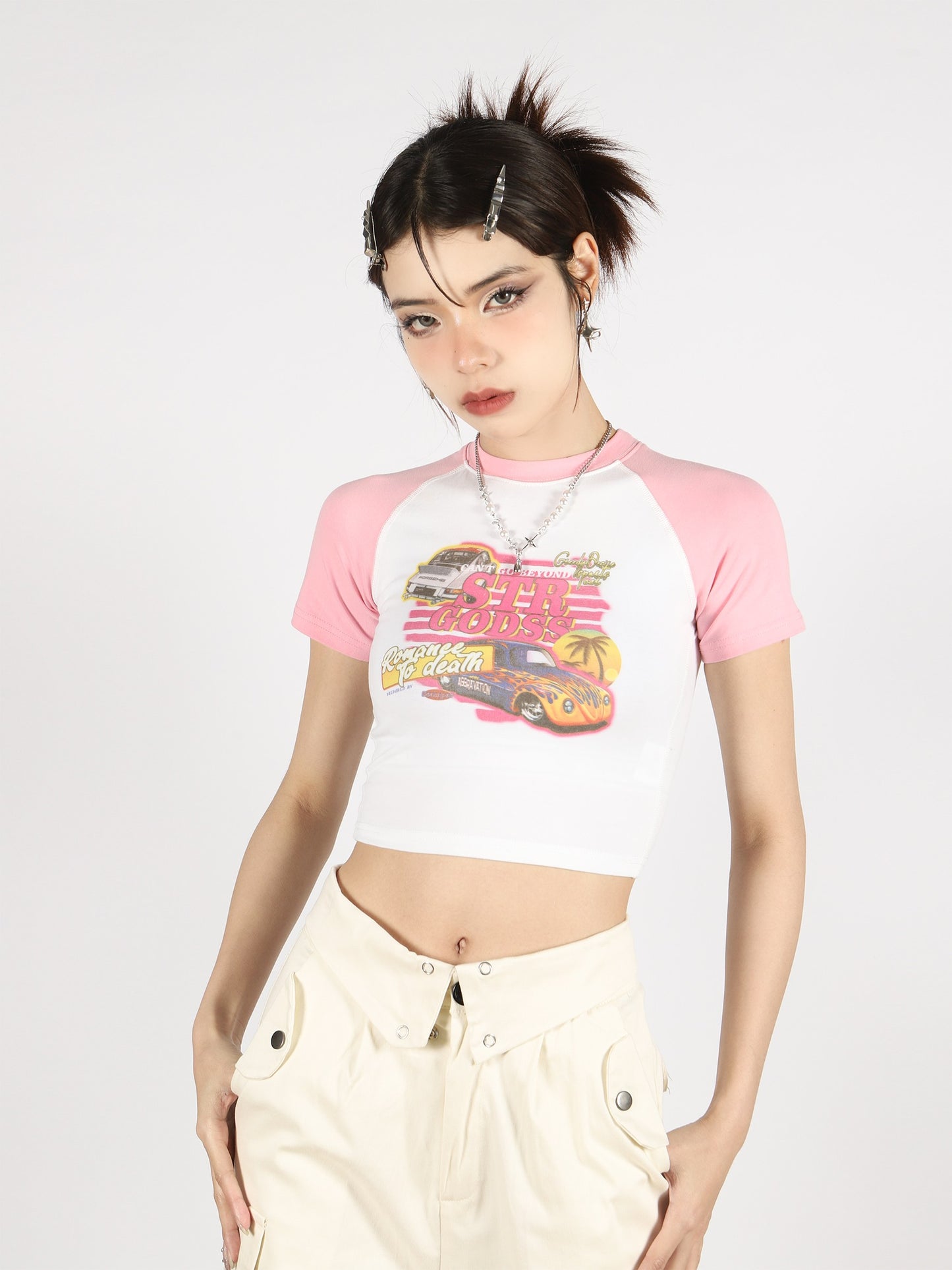 Racer Raglan Baby Tee