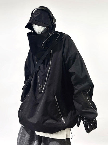 Nightrider Hooded Windbreaker