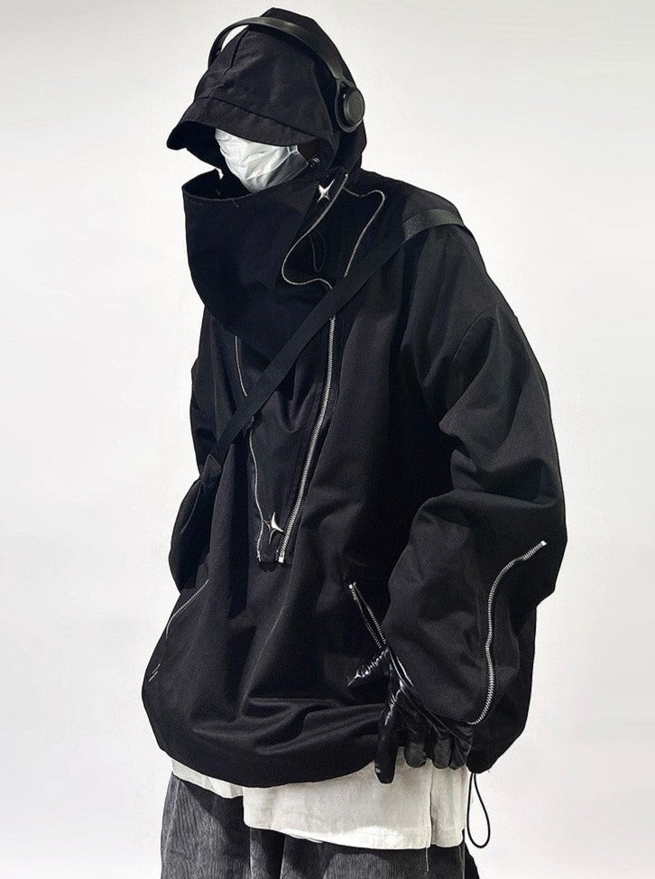Nightrider Hooded Windbreaker
