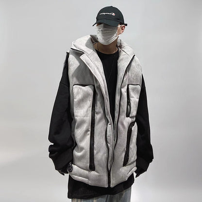 Hooded Uc Utility Vest