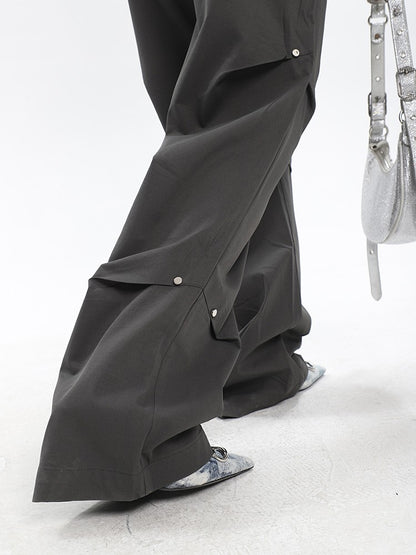 Relaxed Pin Pleated Pants