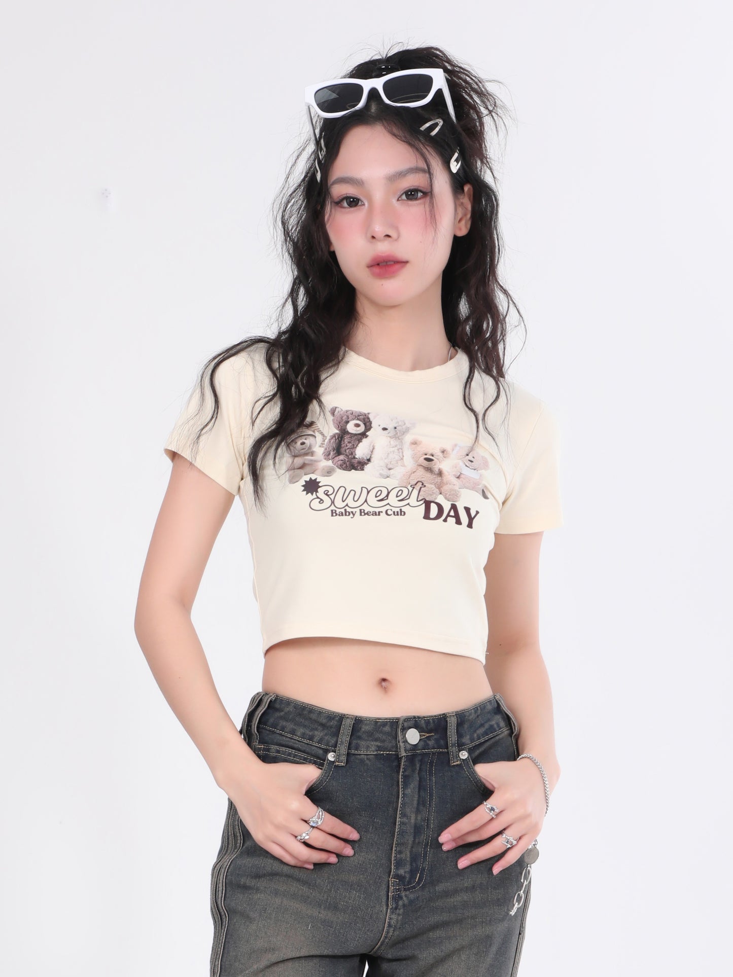 Sweet Day Bear Baby Tee