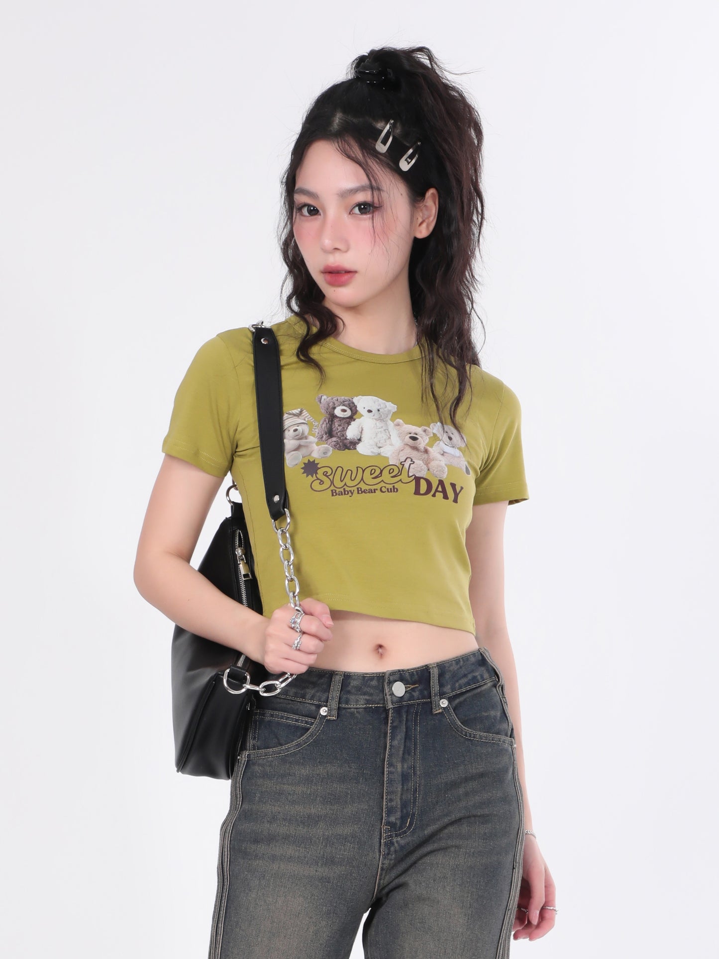 Sweet Day Bear Baby Tee