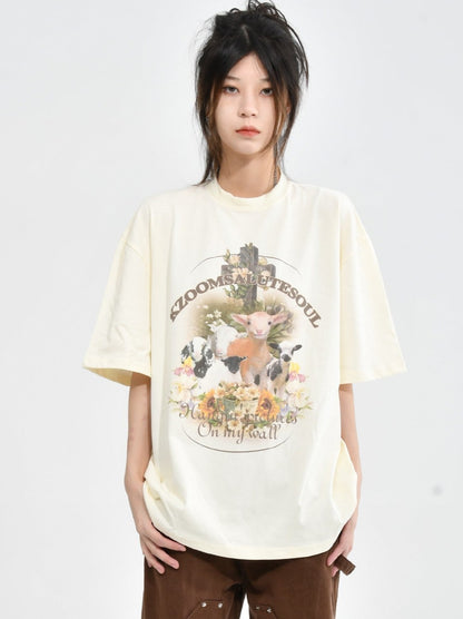 Lamb Graphic T-Shirt
