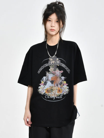 Lamb Graphic T-Shirt