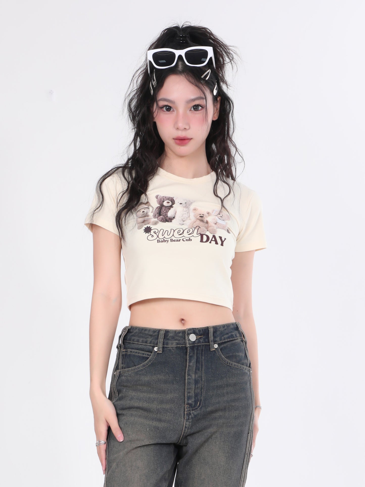 Sweet Day Bear Baby Tee