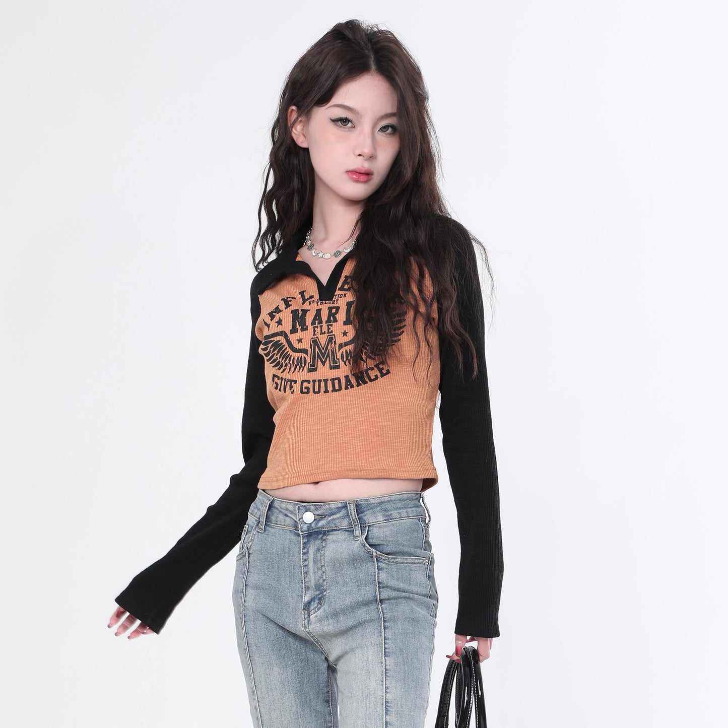 Raglan Long Sleeve Top