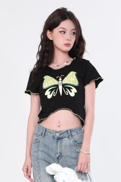 Butterfly Baby Tee