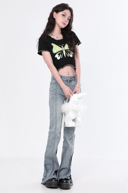 Butterfly Baby Tee