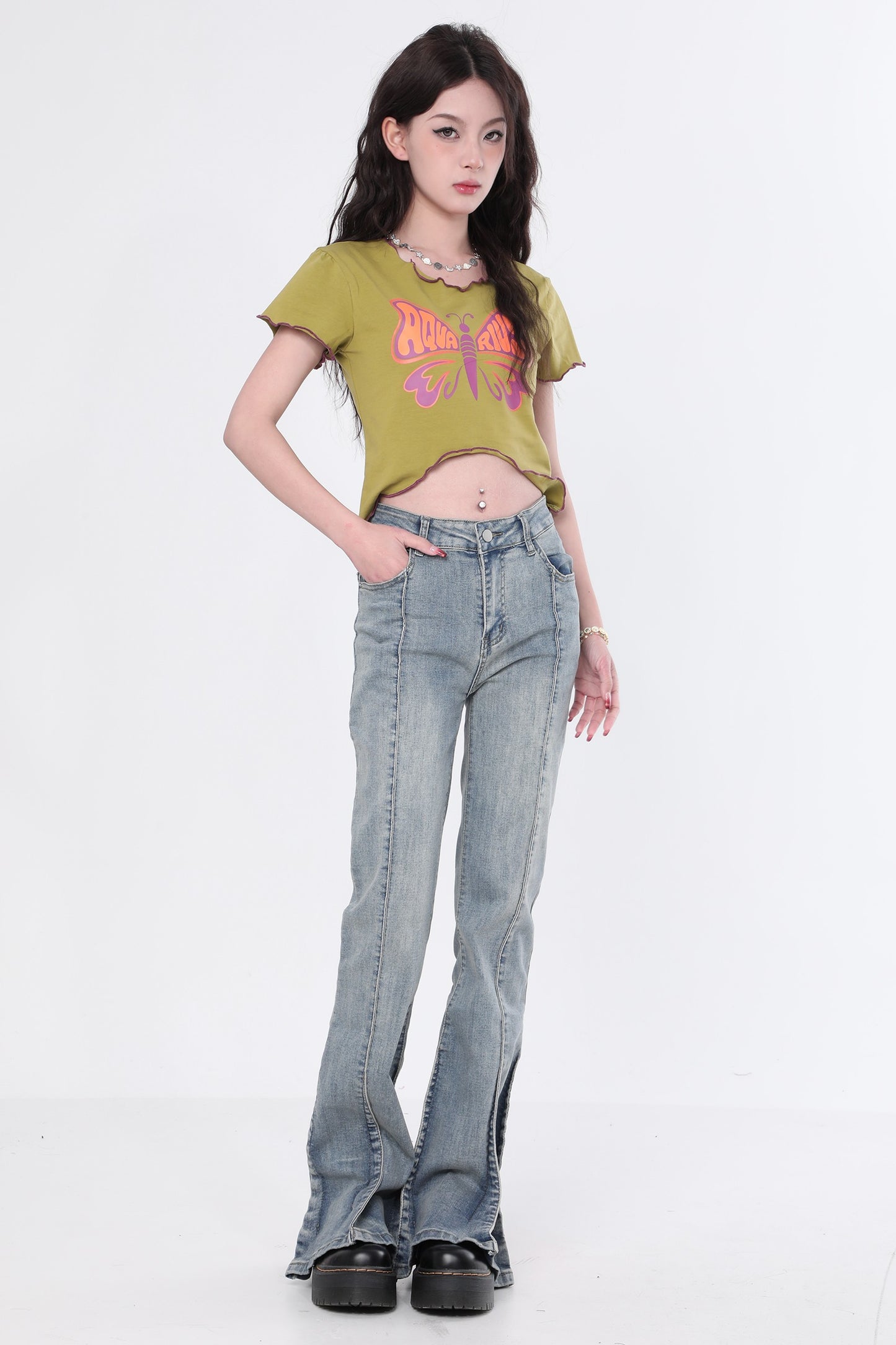 Butterfly Baby Tee