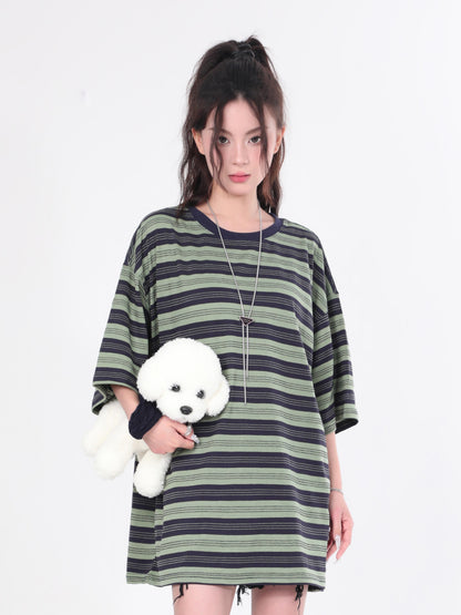 Soft Grunge Striped T-Shirt