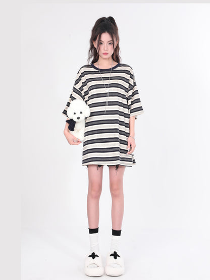 Soft Grunge Striped T-Shirt