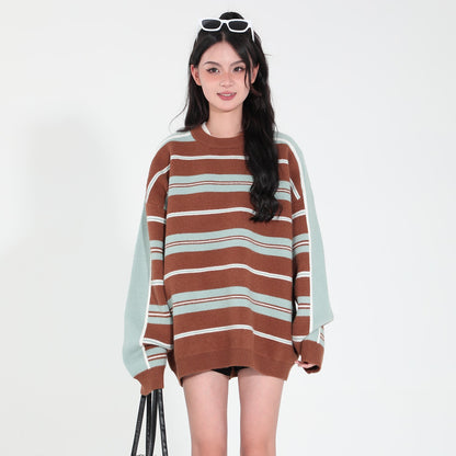 Striped Knit Sweater
