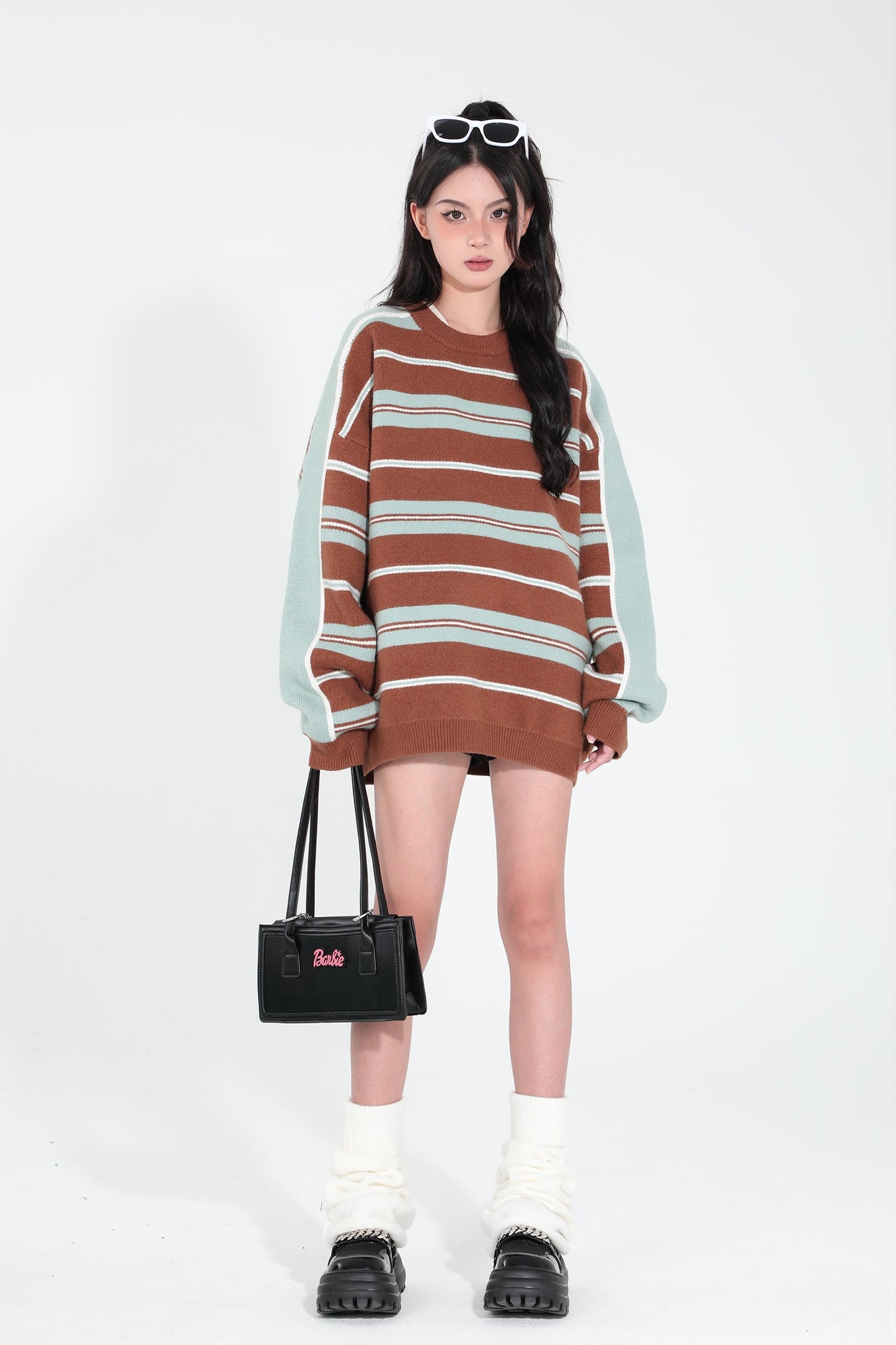 Striped Knit Sweater