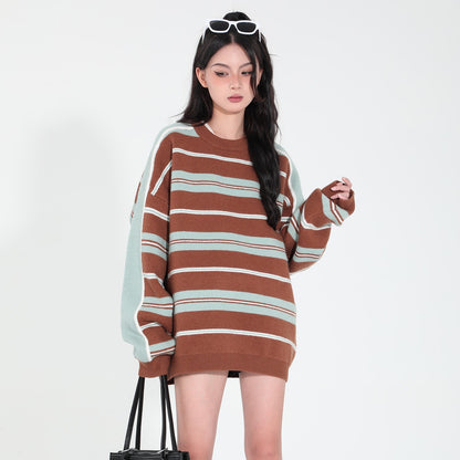 Striped Knit Sweater