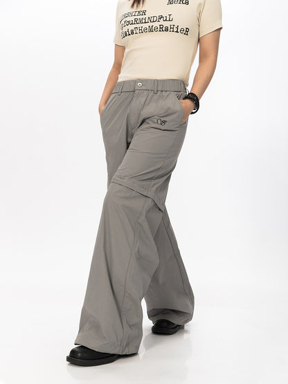 Relaxed Fit Zip Off Pants