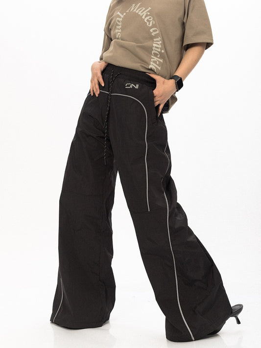 Saddle Piped Track Pants