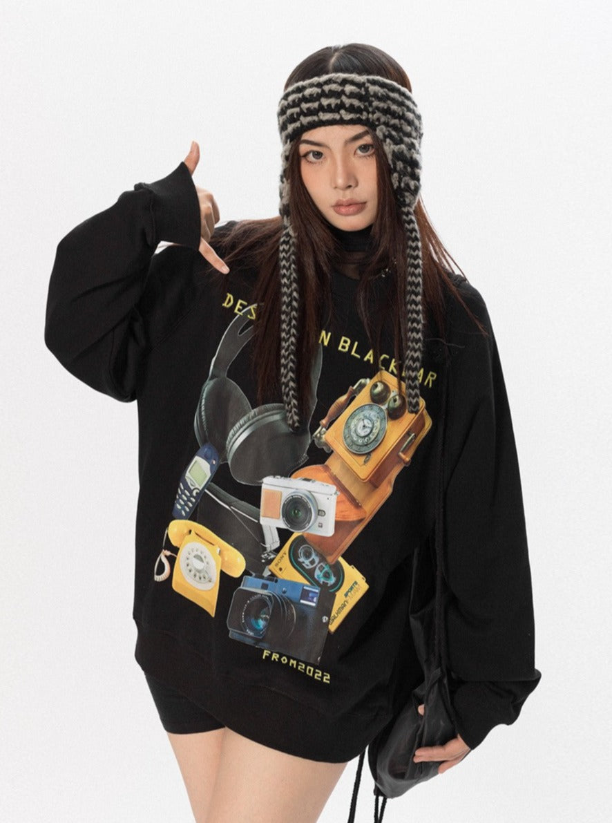 Phone Home Retro Sweatshirt