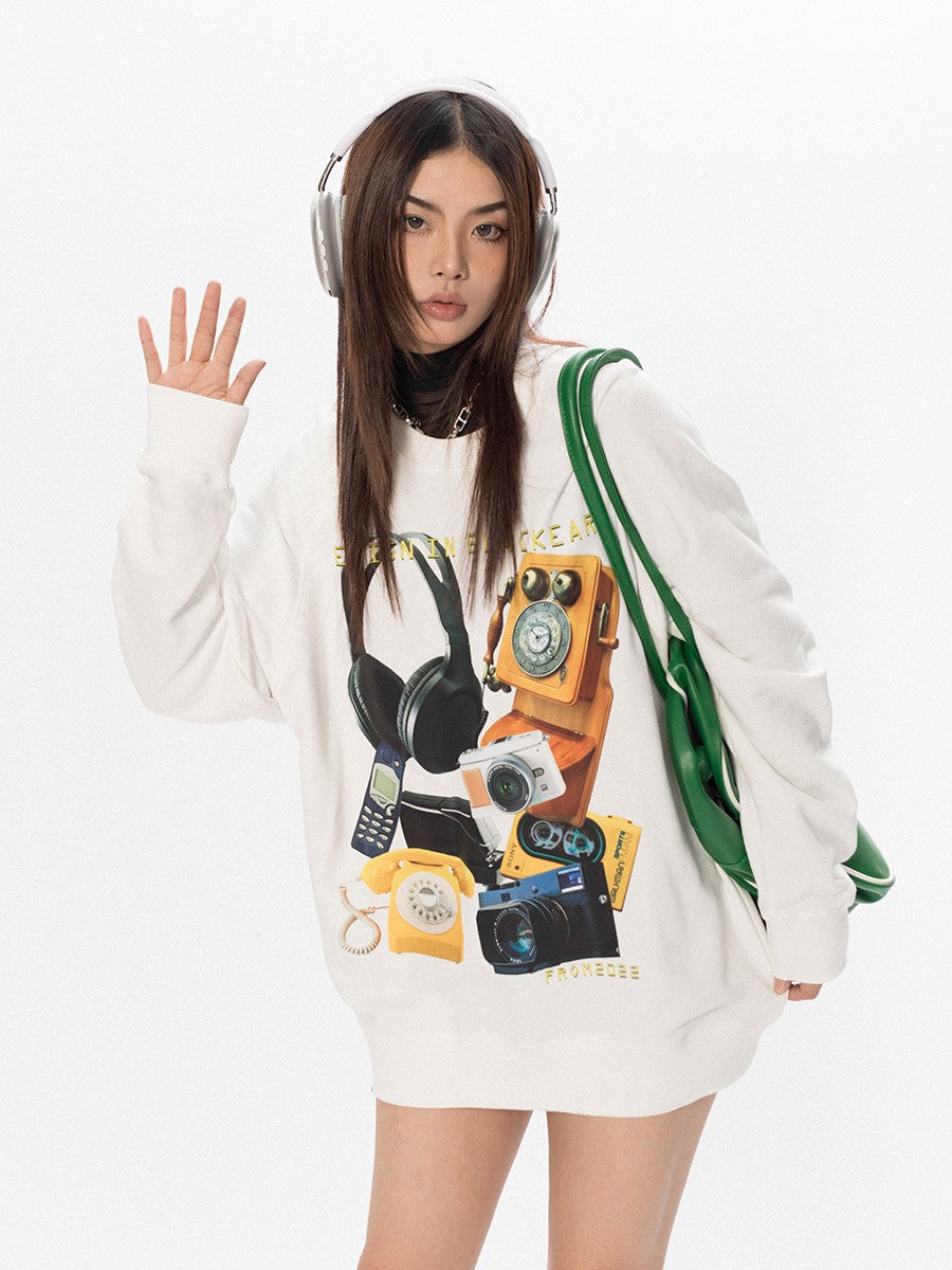 Phone Home Retro Sweatshirt