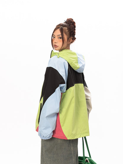 Retro Windbreaker Jacket