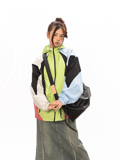 Retro Windbreaker Jacket